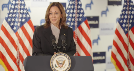 La vicepresidenta Harris lleva el caso contra Donald Trump